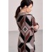 Knitted dress "Mirage" cappuccino 